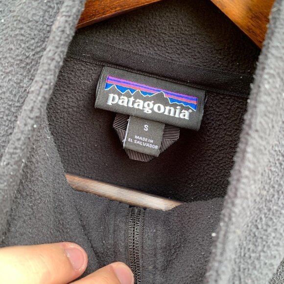 Patagonia Micro Fleece Full Zip Jacket Small - Picture 7 of 7